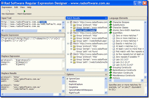 RegexDesigner, regex, regex tool, 正则表达式工具