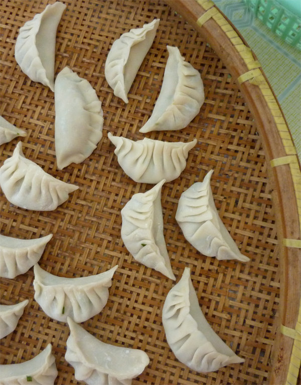 包饺子
