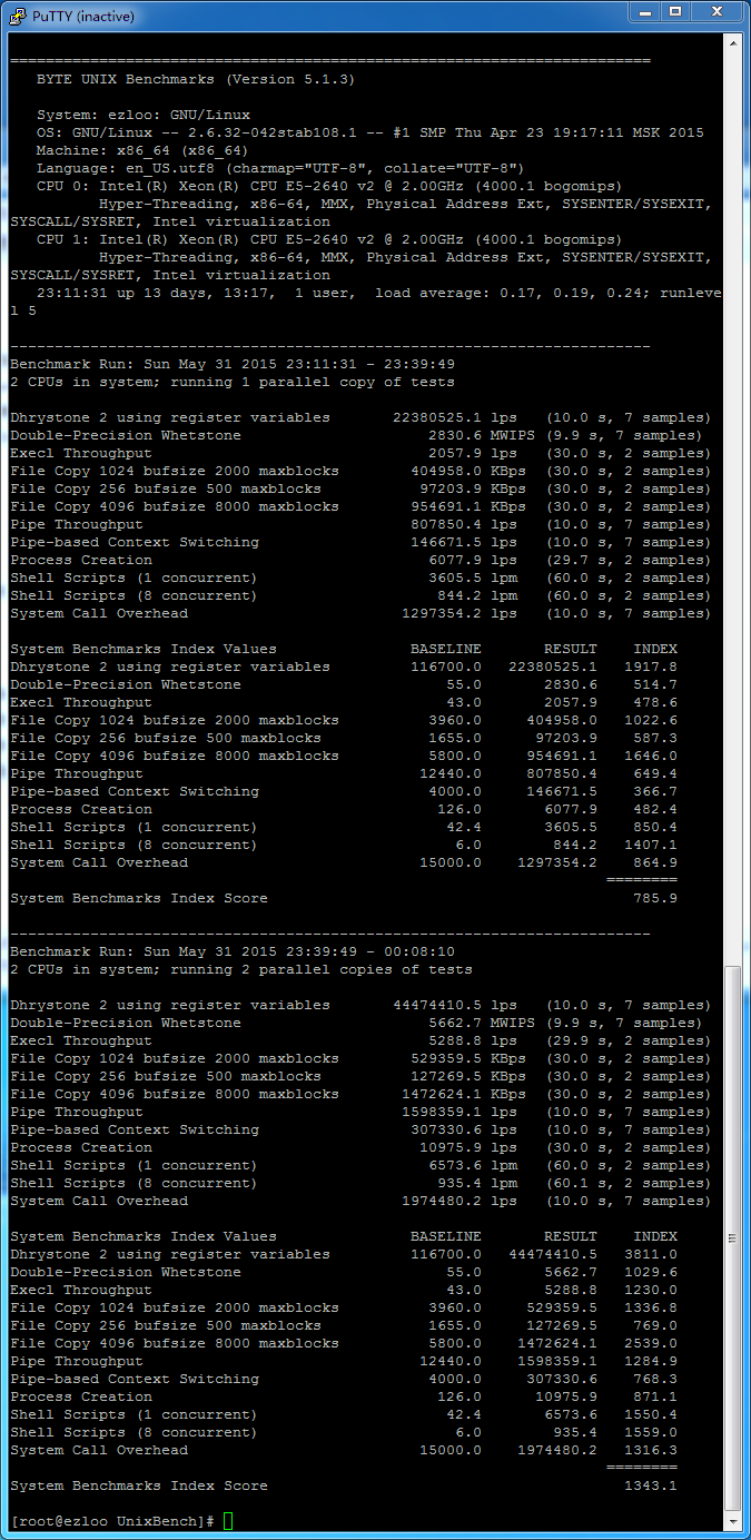 host1plus reviews, unixbench