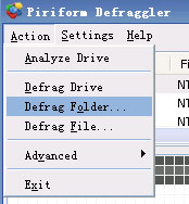 磁盘整理工具：Defraggler, 磁盘整理工具, Defraggler